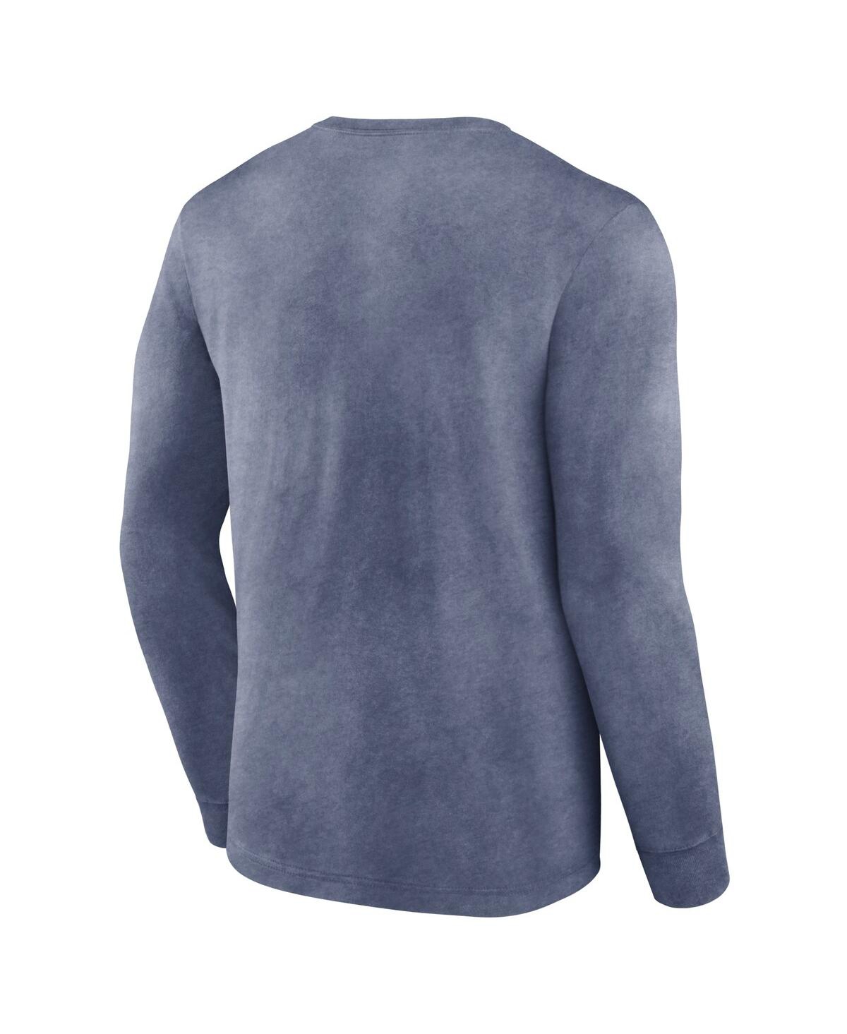 Fanatics Men's Navy Detroit Tigers Circus Catch Long Sleeve T-shirt In Navy