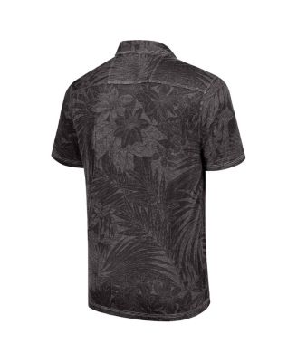 Men's Black Las Vegas Raiders Sport Santiago Paradise Polo Shirt