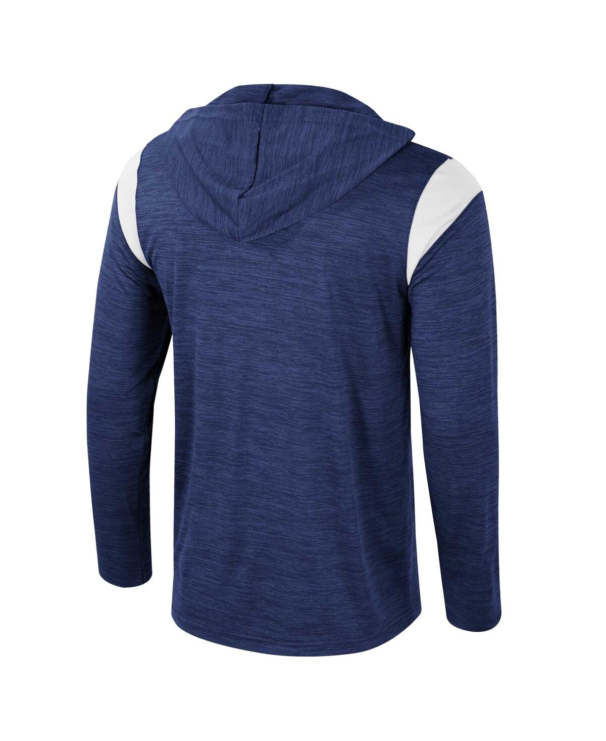 Colosseum Men's Navy Penn State Nittany Lions Dozer Half-zip Windshirt In Navy