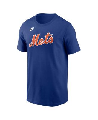Men's Dwight Gooden Royal New York Mets Cooperstown Collection Fuse Name Number Retirement T-Shirt