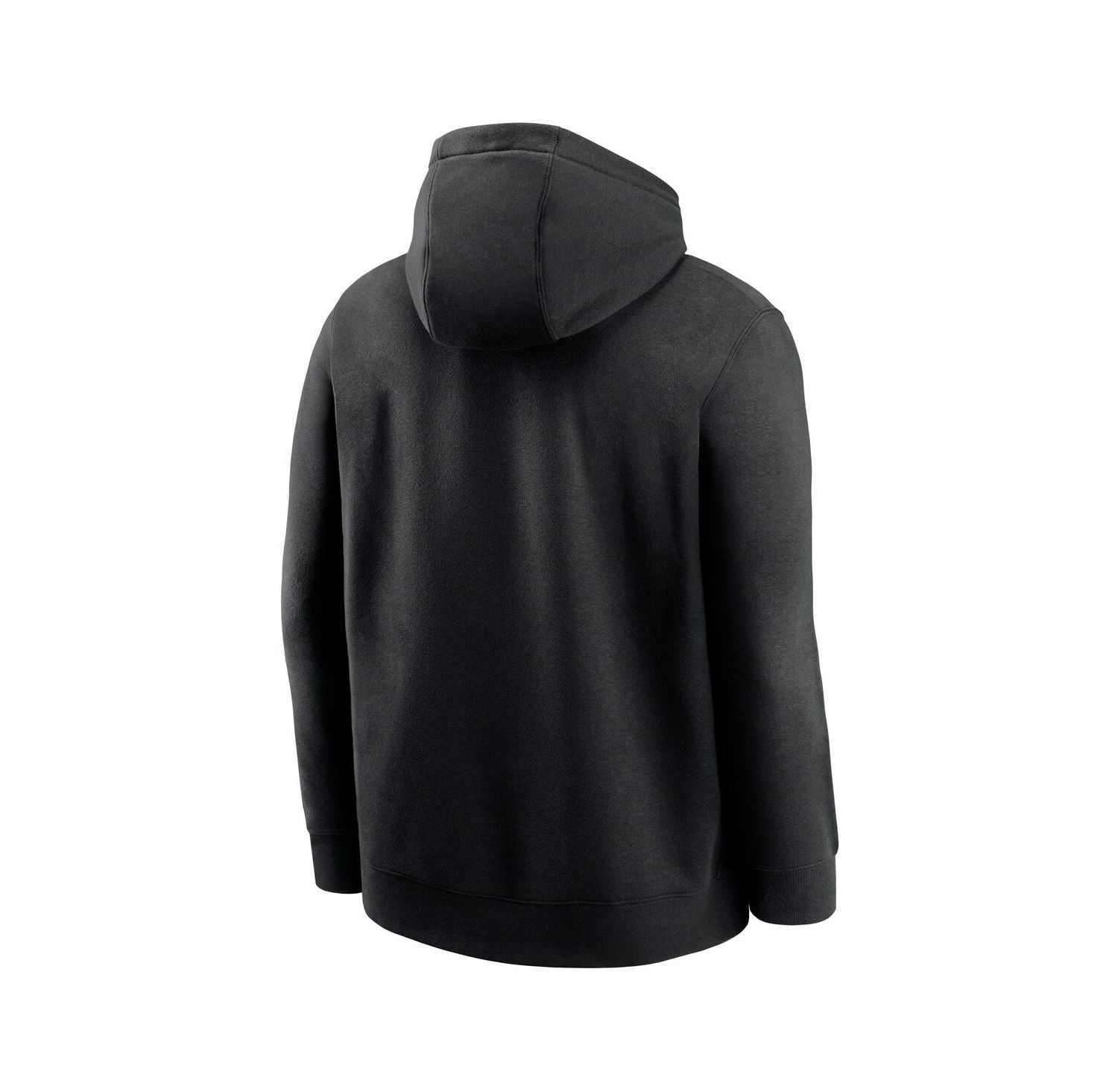 Men's Black Arizona Cardinals Edge French Terry Club Pullover Hoodie