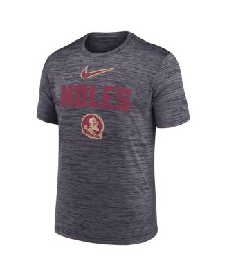 Men's Black Florida State Seminoles Campus Slant Velocity Performance T-Shirt