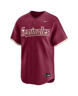Men's Garnet Florida State Seminoles College Limited Baseball Jersey