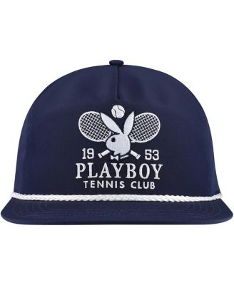Men's Navy Playboy Tennis Club Golf Adjustable Hat
