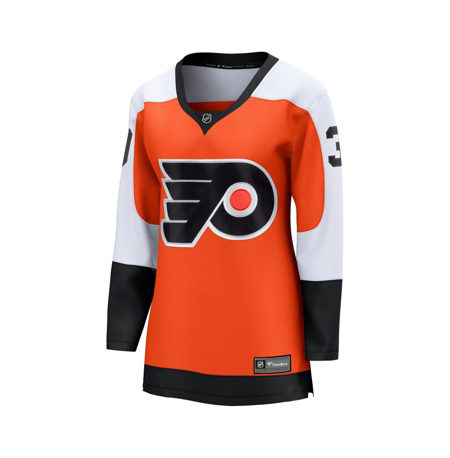 Женский топ Fanatics Matvei Michkov Orange Philadelphia Flyers Home Premier Breakaway Player Jersey — фото 3