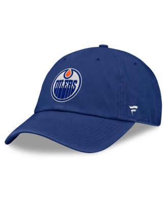 Fanatics - Men's Blue Edmonton Oilers Decades Collection Adjustable Hat