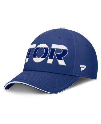 Fanatics - Men's Blue/White Toronto Maple Leafs Authentic Pro Rink Team Code Flex Hat