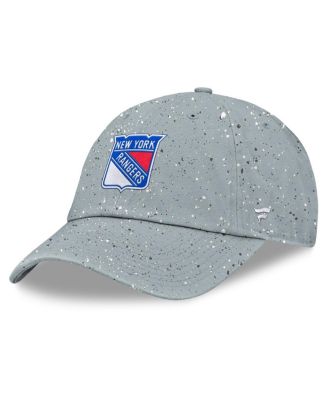 Women's Gray New York Rangers Heritage Snow Day Speckle Adjustable Hat