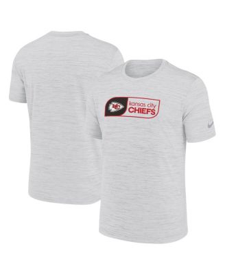Nike - Men's White Kansas City Chiefs Big Tall Velocity Jock Tag Performance T-Shirt