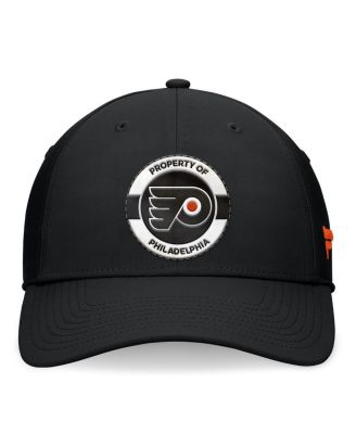 Men's Black Philadelphia Flyers Authentic Pro Training Camp Flex Hat
