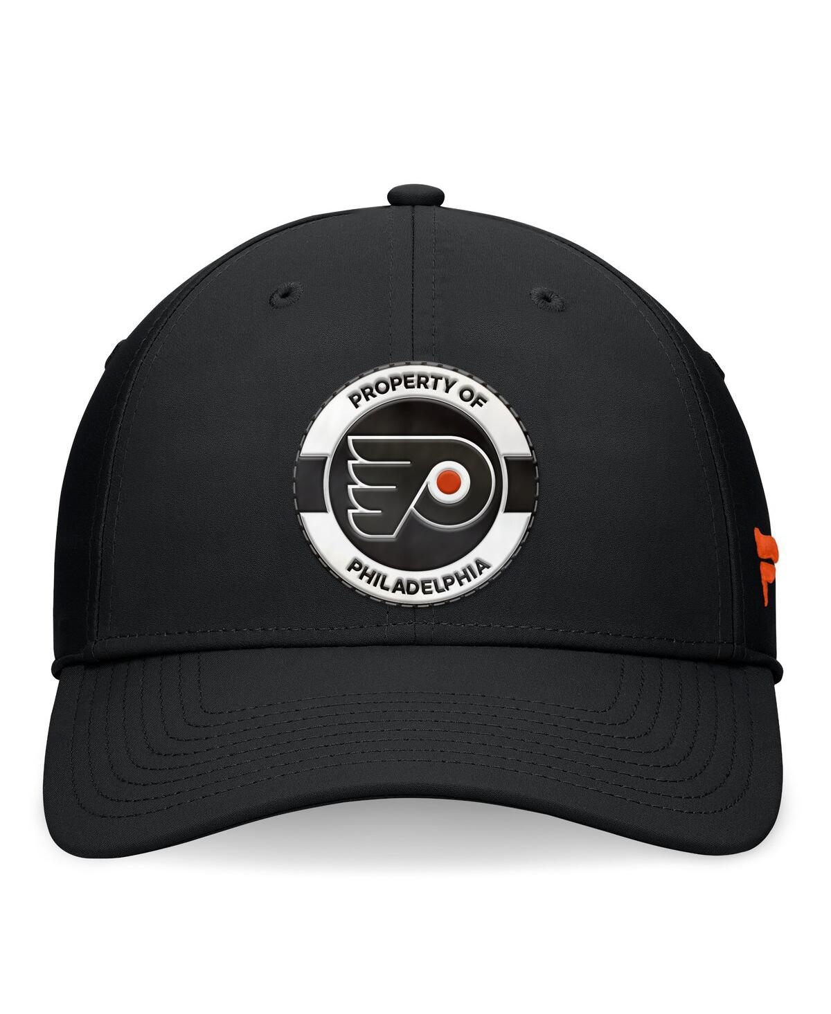 Fanatics Men's Black Philadelphia Flyers Authentic Pro Training Camp Flex Hat In Black