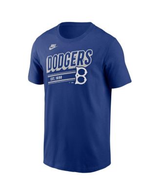 Men's Royal Brooklyn Dodgers Cooperstown Collection Retro T-Shirt