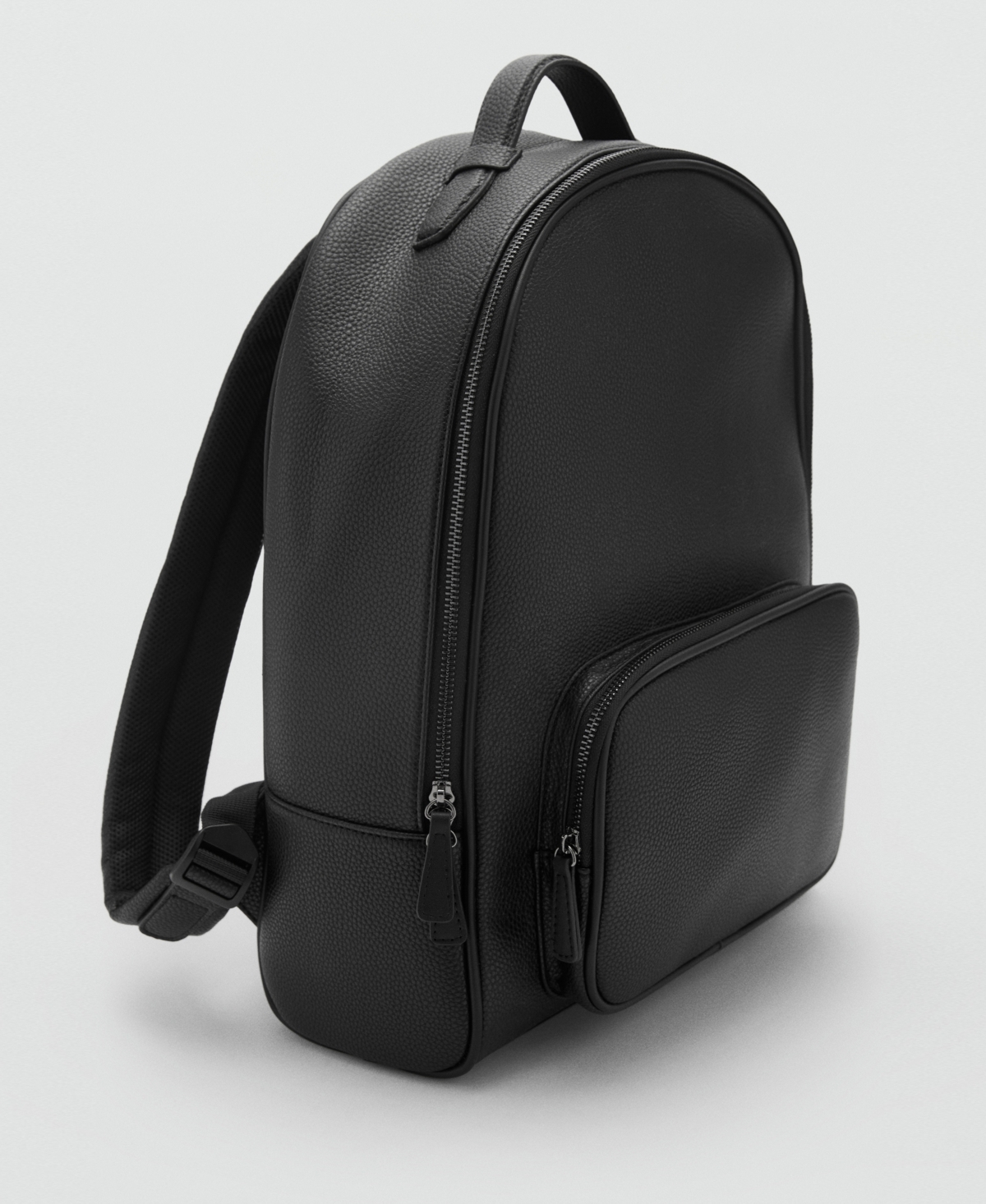 MANGO MEN'S FAUX-LEATHER BACKPACK 