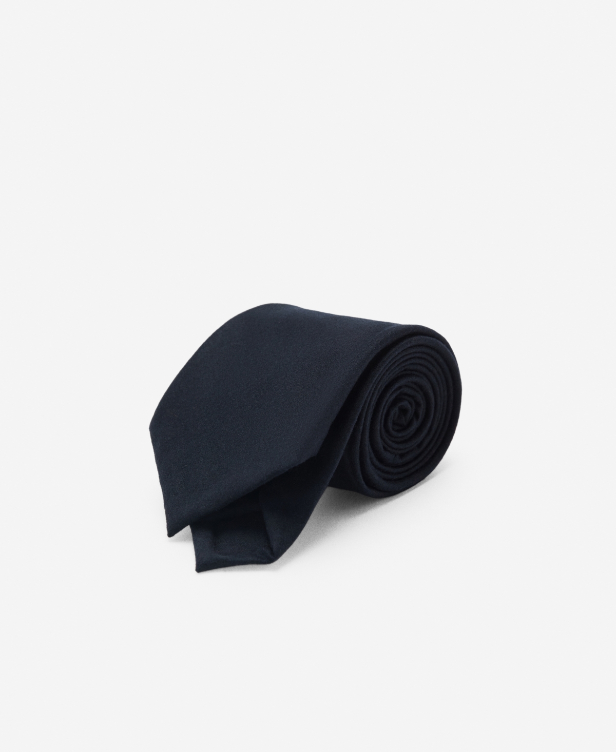 Men's Wool Tie - Dark Navy