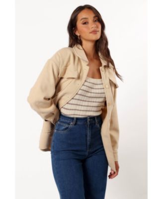 Women's Arlow Tie Front Shacket