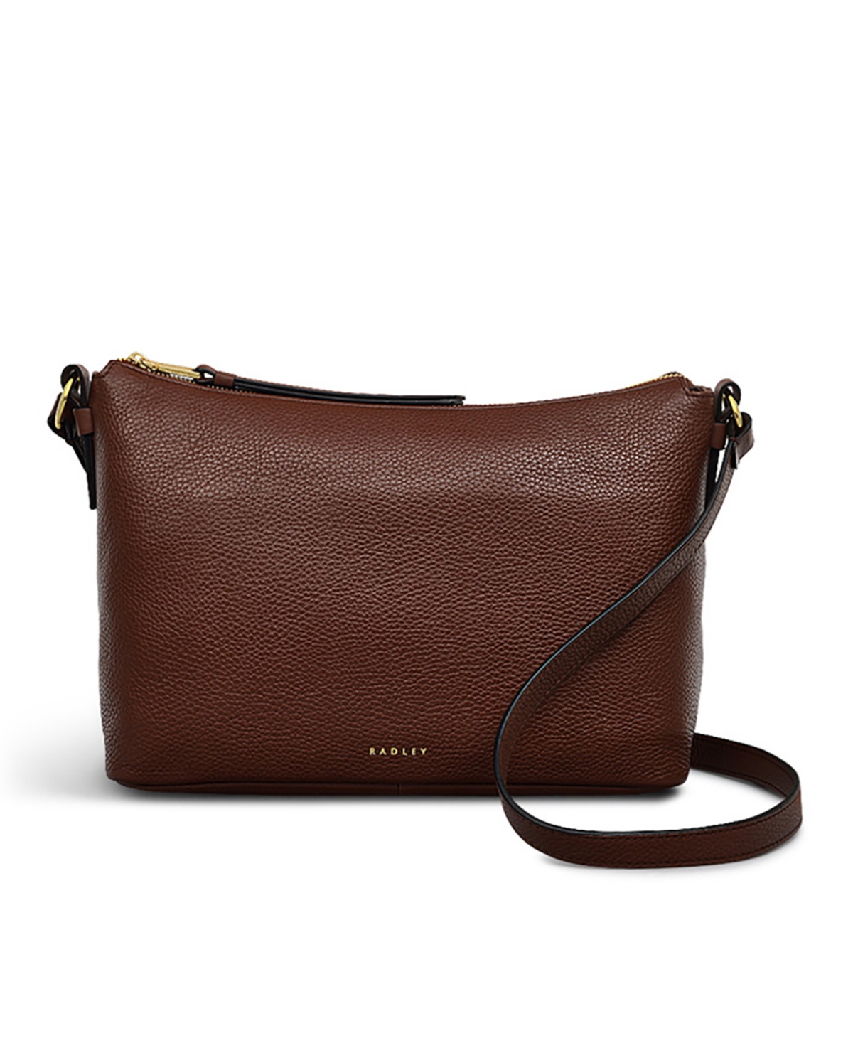 Radley London Bella Small Ziptop Crossbody Bag In Walnut