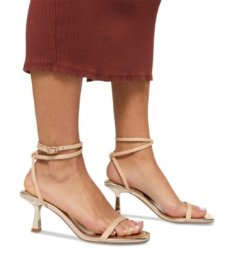 Women's Dime Strappy Square-Toe Dress Sandals