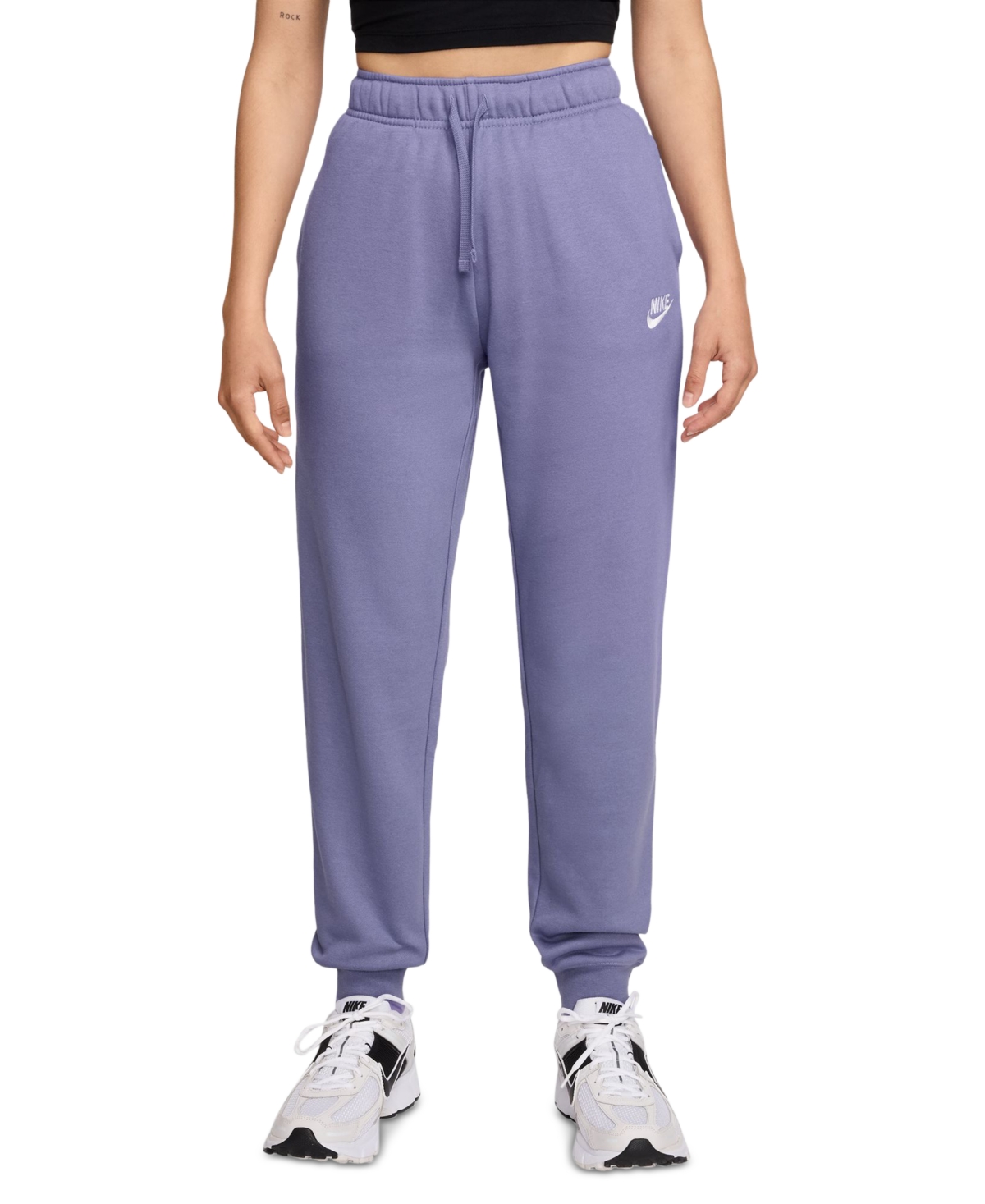 Nike Sportswear Club Fleece Joggers In Purple