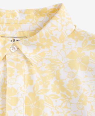 Men's Hibiscus Pima Polo Shirt, Exclusively at Macy's