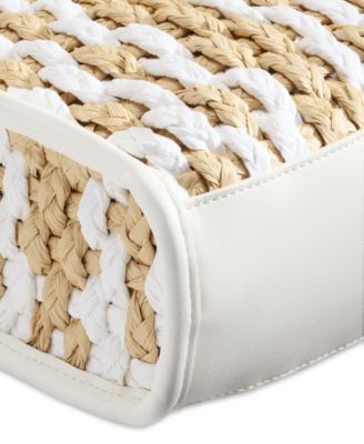 Small Straw Crossbody Tote, Exclusively at Macy's  