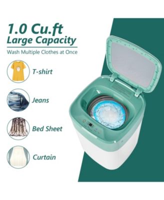 8lbs Portable Fully Automatic Washing Machine with Drain Pump