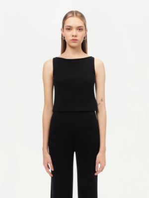 Women's Cashmere Crop Top