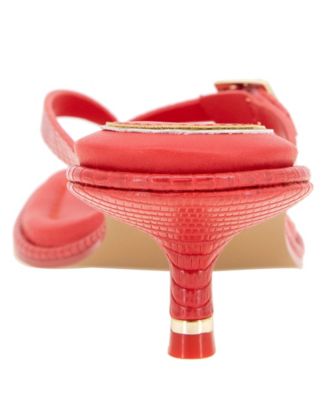 Women's Gillie Kitten Heel Sandals