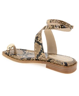 Women's Ravenn Square Toe Flat Sandals