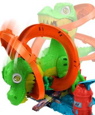 City T-Rex Blaze Battle Playset