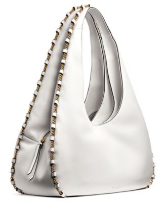 Batiste Triple Compartment Leather Shoulder Bag