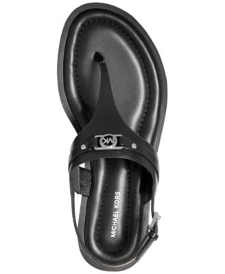 Mandy Logo Slingback Thong Sandals