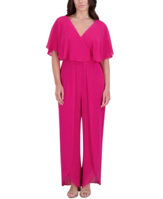 Women's Flutter-Sleeve Jumpsuit