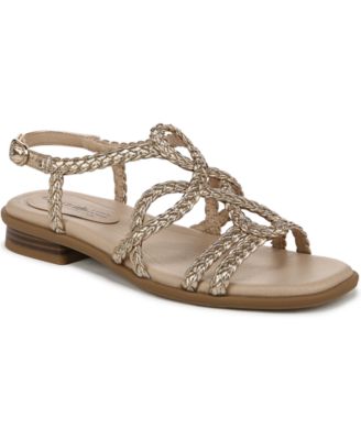 LifeStride - Women's Reagan Open Square Toe Strappy Slingback Sandals
