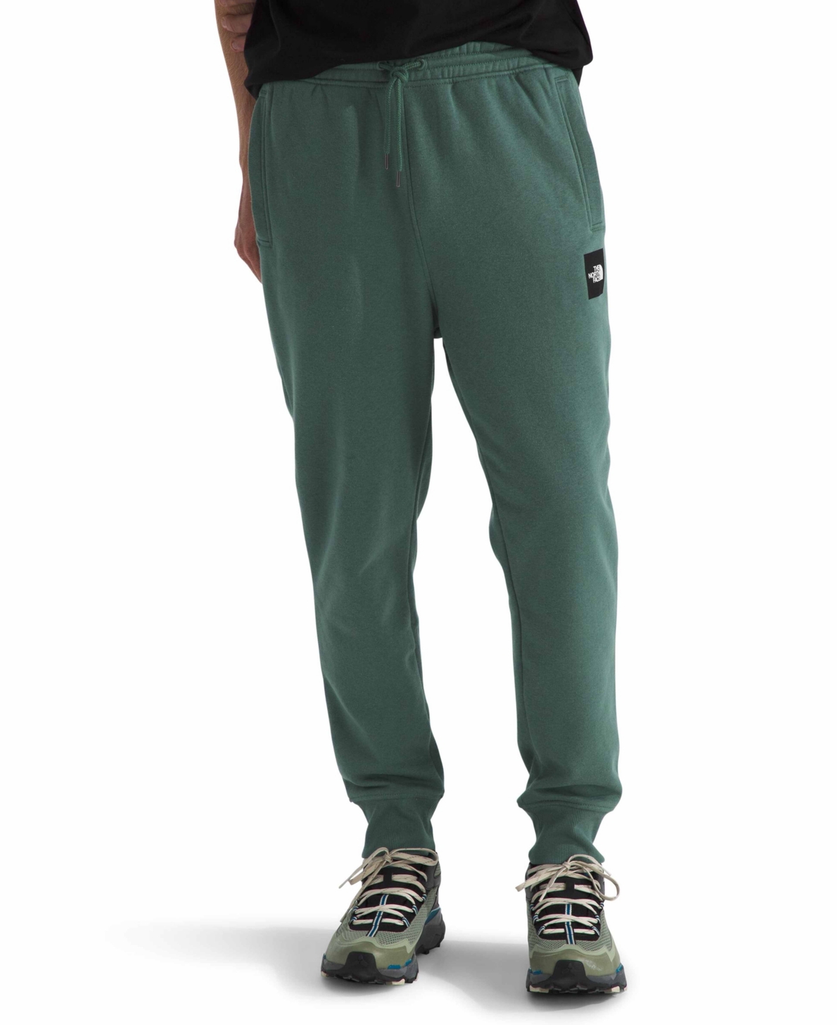 The North Face Men's Core Joggers In Duck Green,black