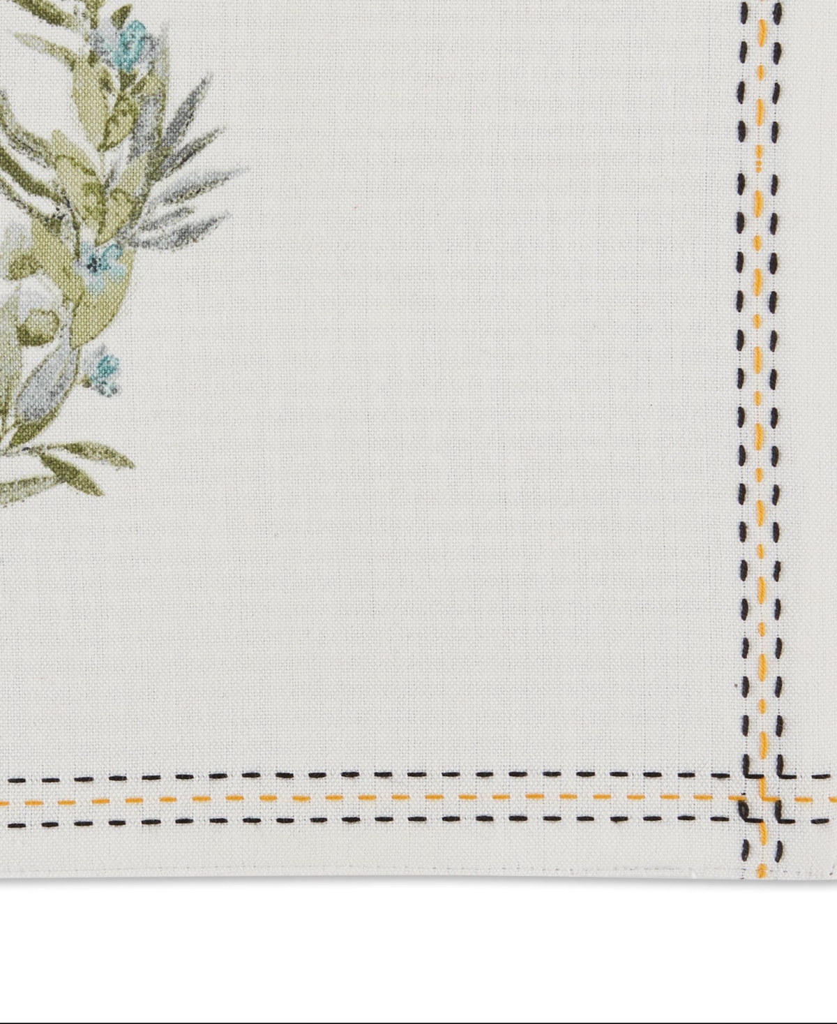 Design Imports Bee Kind Reversible Embellished Placemat, Set Of 4 In Bee Kind Gingham