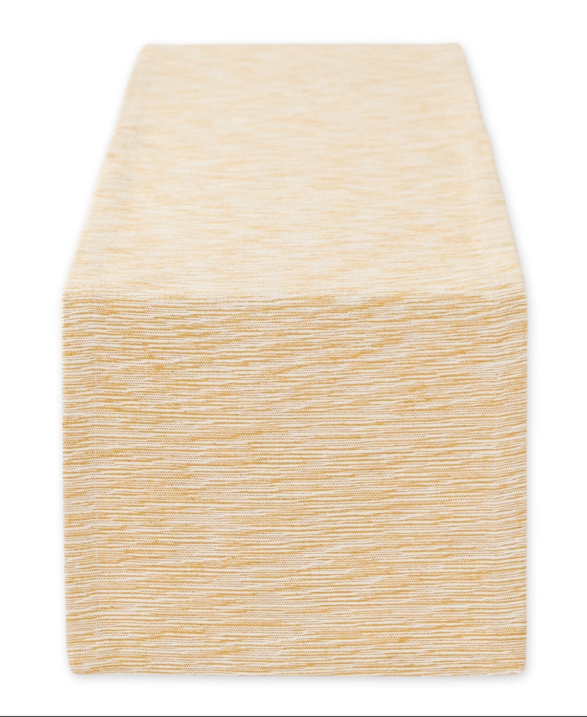 Design Imports Space Dyed Table Runner, 14" X 72" In Dandelion