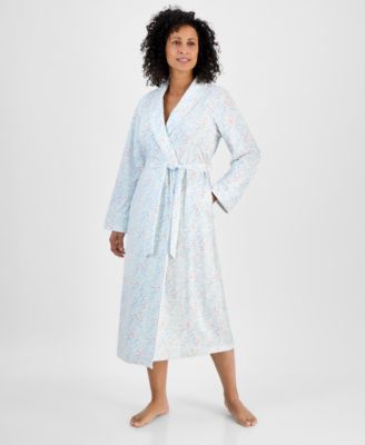 Charter Club - Women's Cotton Printed Mother's Day Robe
