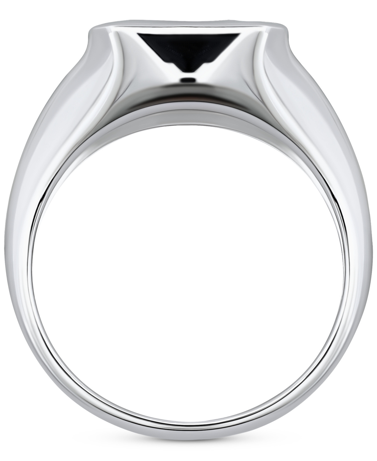 GIANI BERNINI CUBIC ZIRCONIA BEZEL SOLITAIRE RING IN STERLING SILVER, EXCLUSIVELY AT MACY'S (ALSO AVAILABLE IN 18K 