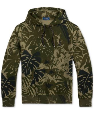 Polo Ralph Lauren Men's Palm-Camo Double-Knit Hoodie - Macy's