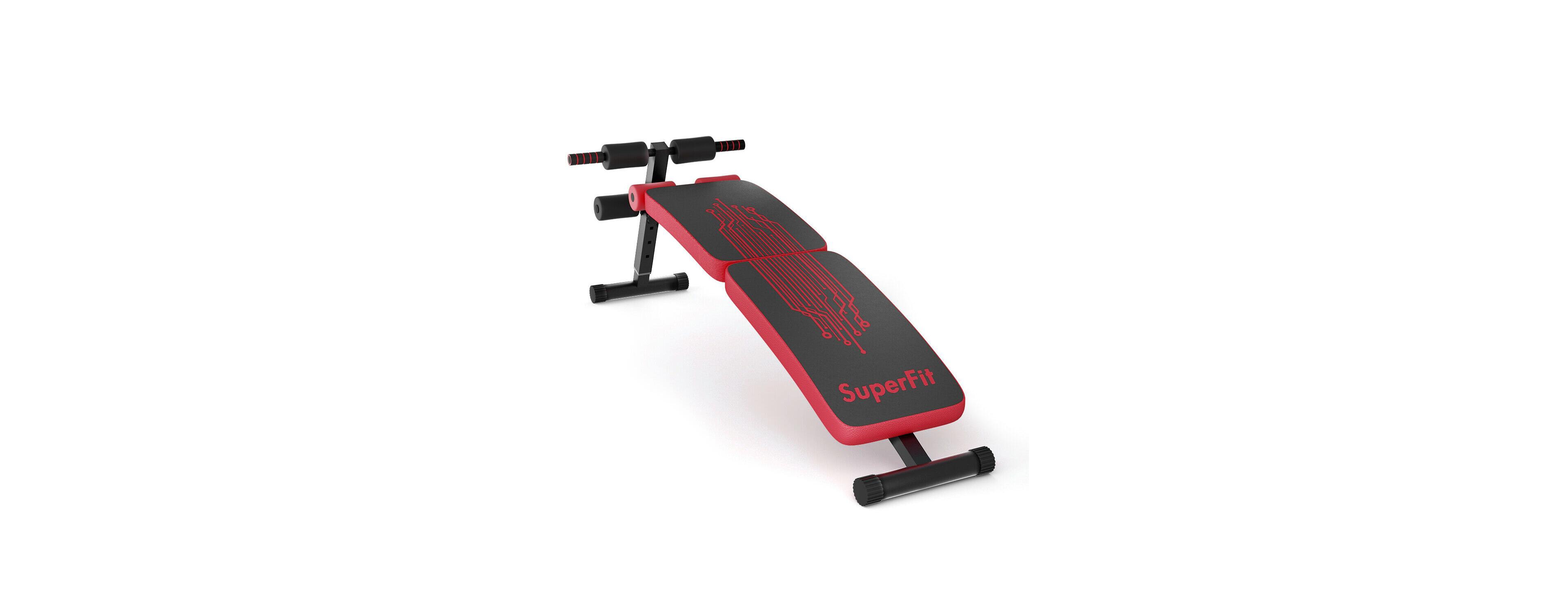 Abdominal Twister Trainer with Adjustable Height Exercise Bench