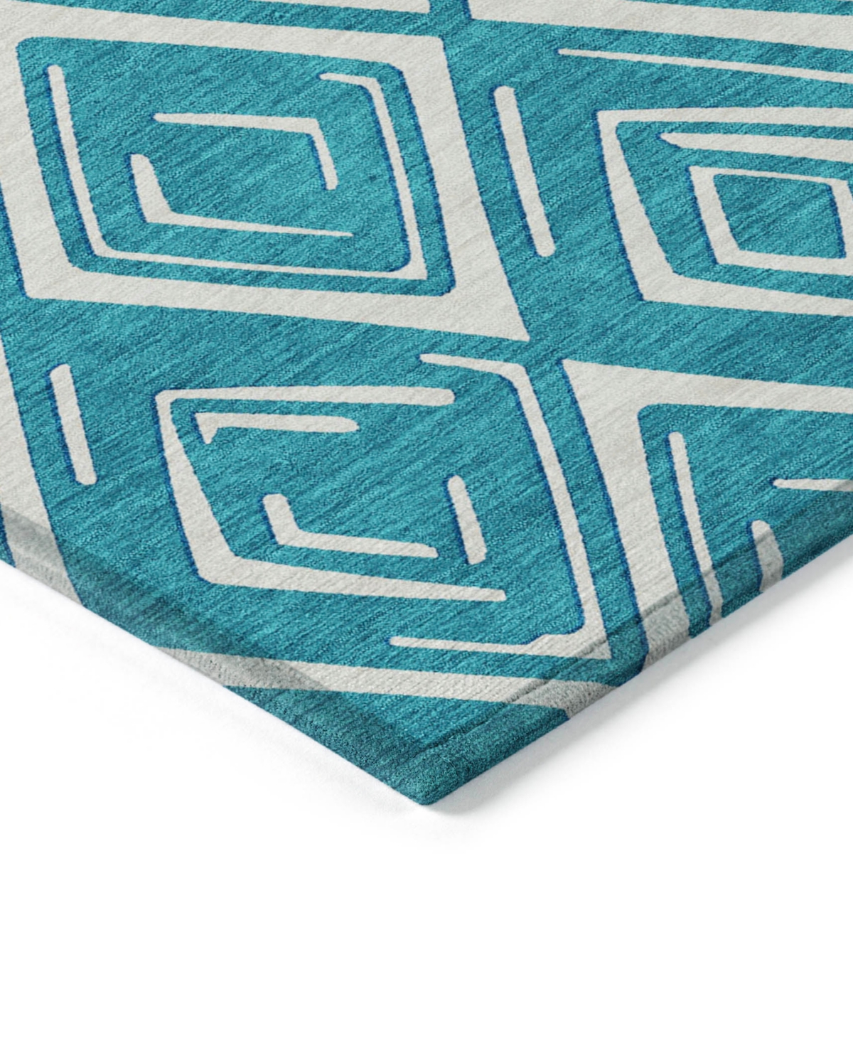 Addison Chantille Acn862 9'x12' Area Rug In Teal