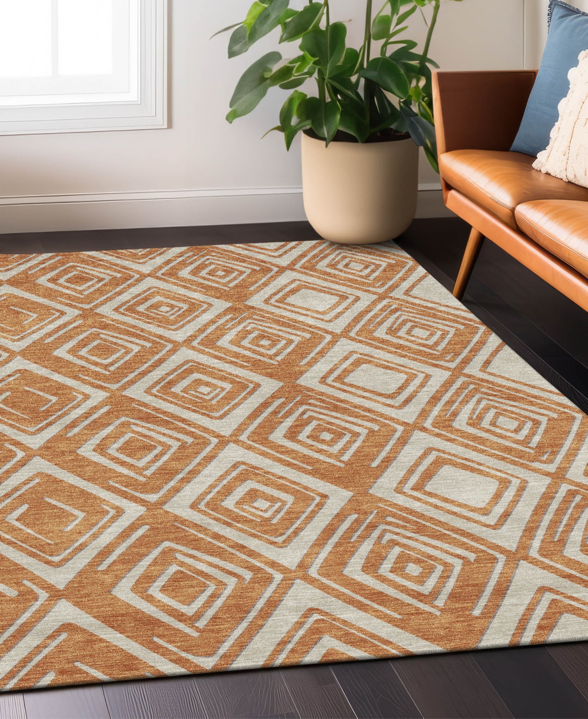 ADDISON CHANTILLE MACHINE WASHABLE ACN862 9'X12' AREA RUG