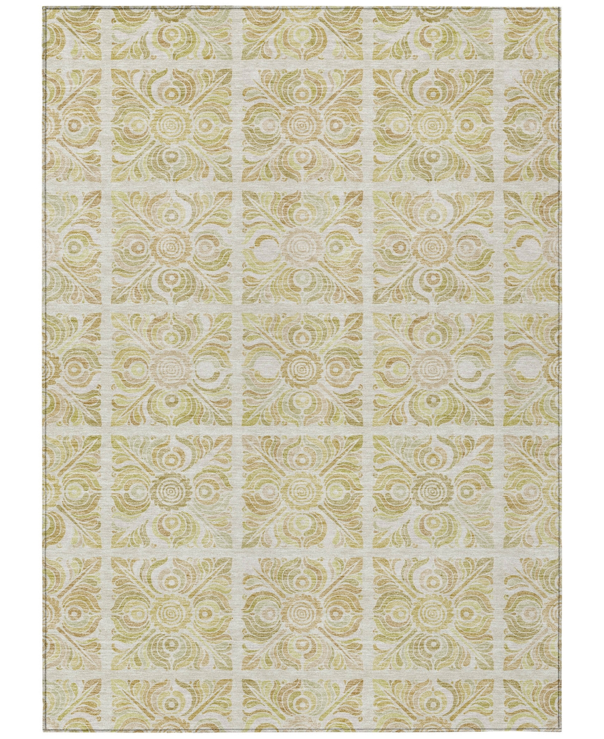 Addison Chantille Acn854 9'x12' Area Rug In Beige
