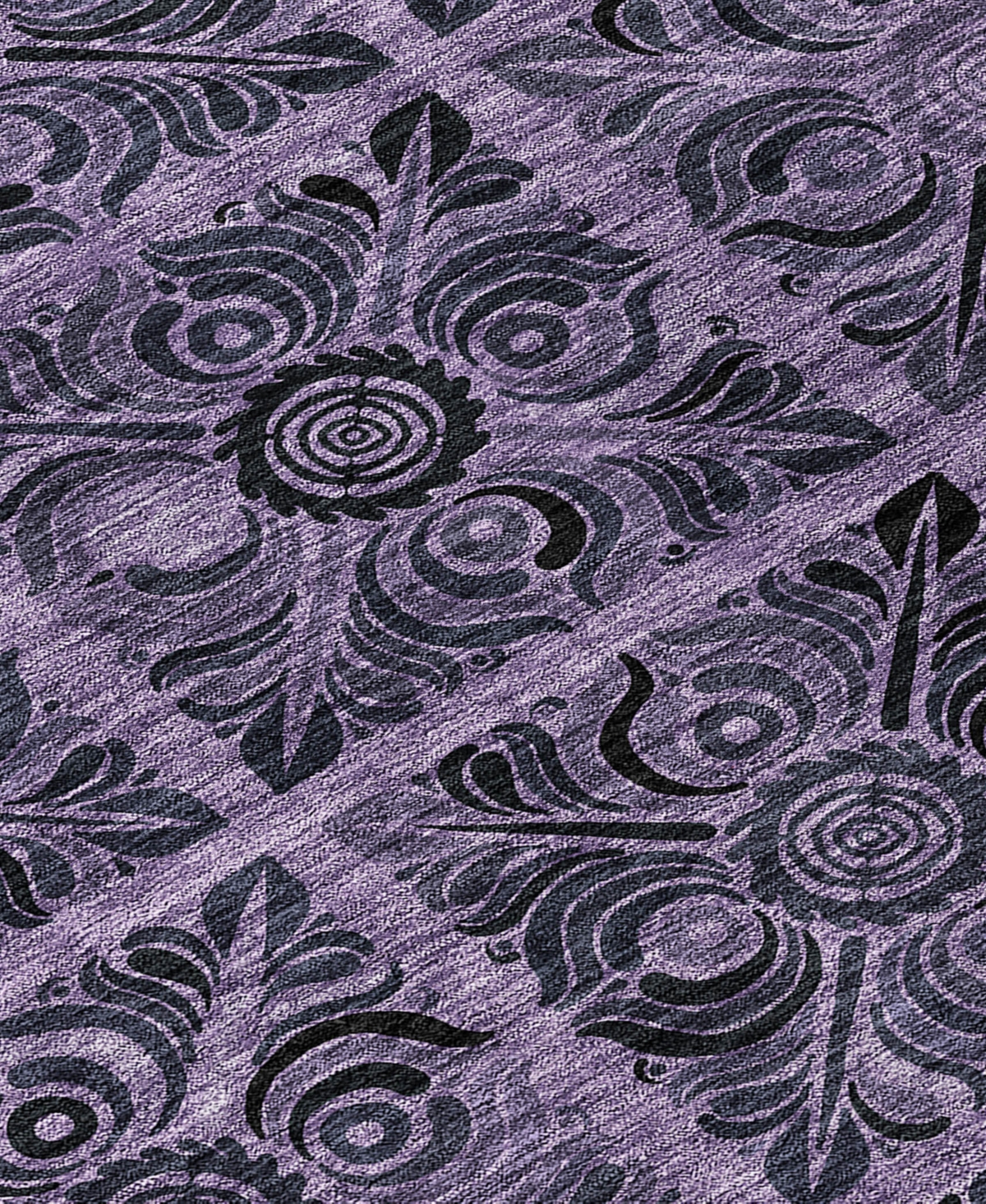 Addison Chantille Acn853 9'x12' Area Rug In Purple