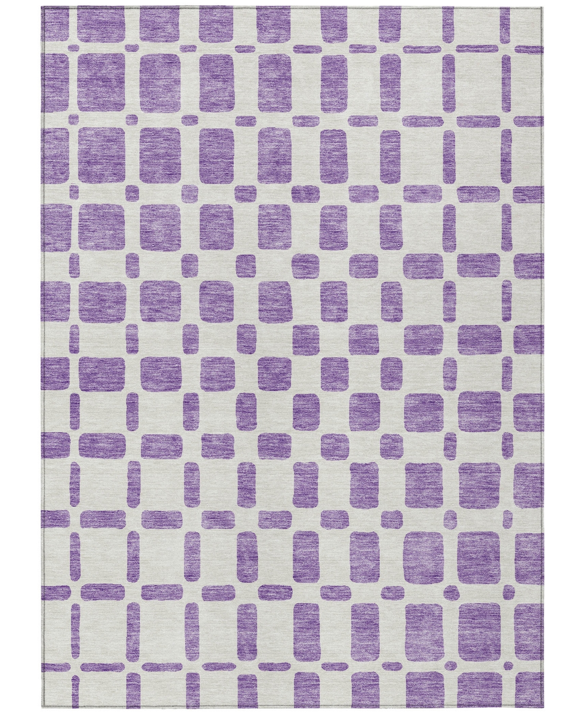 Addison Chantille Acn871 8'x10' Area Rug In Purple