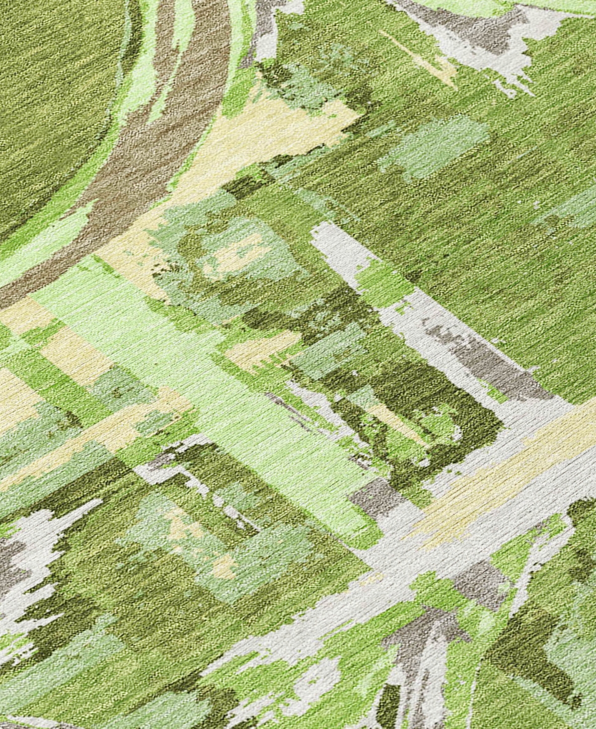 Addison Chantille Acn855 8'x10' Area Rug In Green
