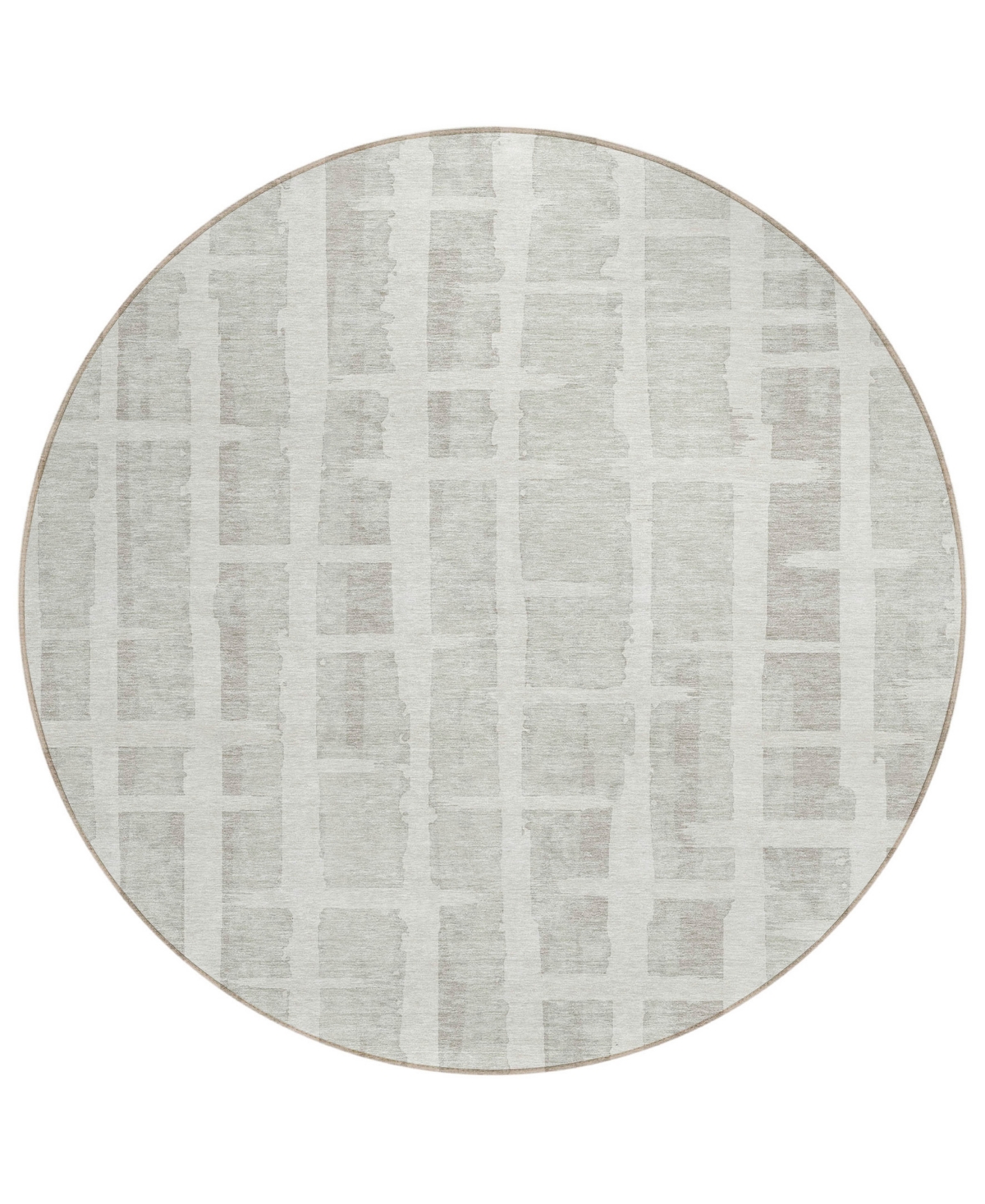 ADDISON CHANTILLE MACHINE WASHABLE ACN872 8'X8' ROUND AREA RUG