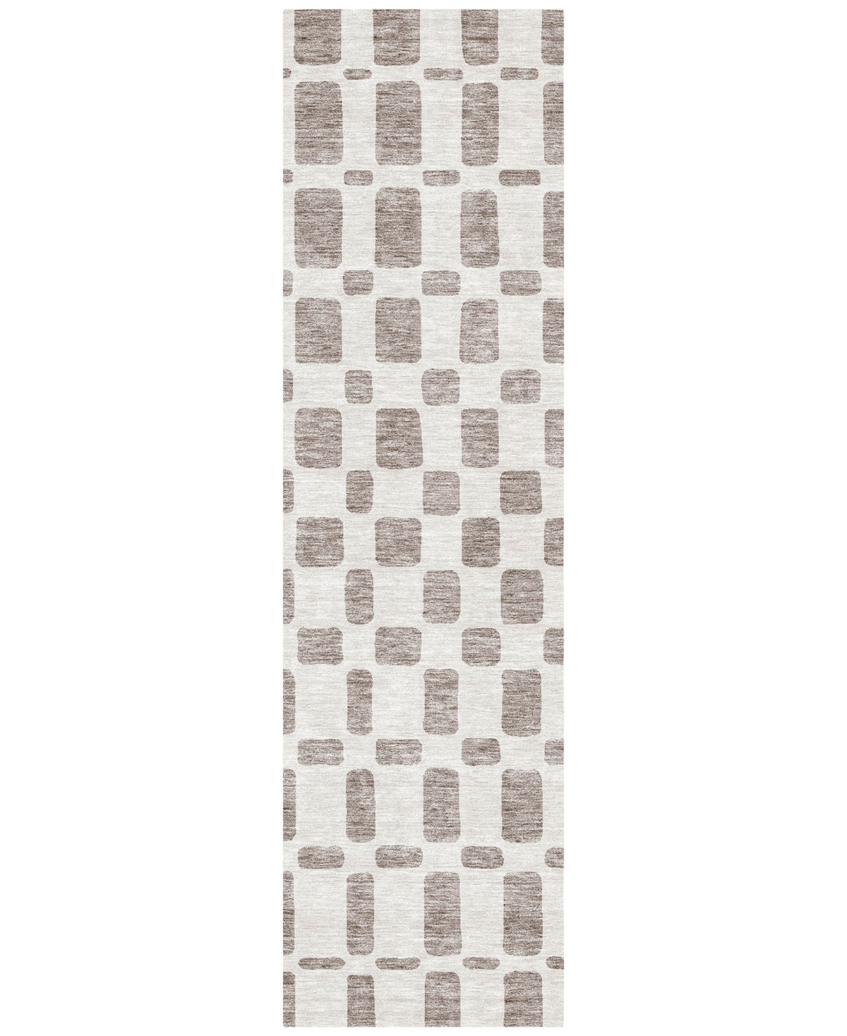 Addison Chantille Acn871 2'3"x7'6" Runner Area Rug In Taupe
