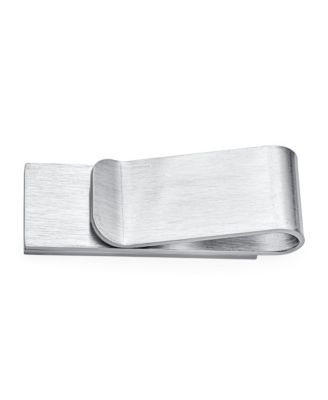 Two Tone Black Weave Inlay Carbon Fiber Money Clip Card Holder