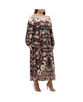Women's Florence Placement Maxi Dress